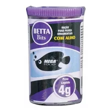 Ração Nutral Mega Food Betta Bits 4g - Alho