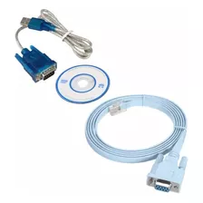 Kit Cabo Console Db9 X Rj45 + Cabo Serial Rs232 Db09 X Usb