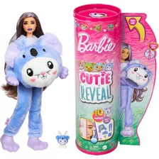 Barbie Muñeco Cutie Reveal Y Accesorios Con Disfraz De Peluc
