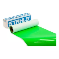 Vinilo Textil Pvc Verde Neon Fluor Termotransferible Por/m