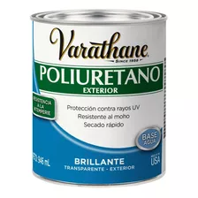 Barniz Poliuretano Exterior Madera Varathane 946ml Base Agua