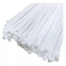 Precintos Plásticos 30cm X 7.6mm 100 Uni. Blanco