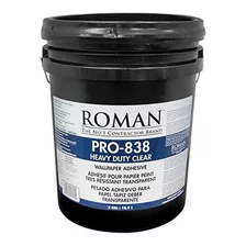 Romano 011305 Pro838 Papel Resistente Calcomania, 5 Gal, Tra