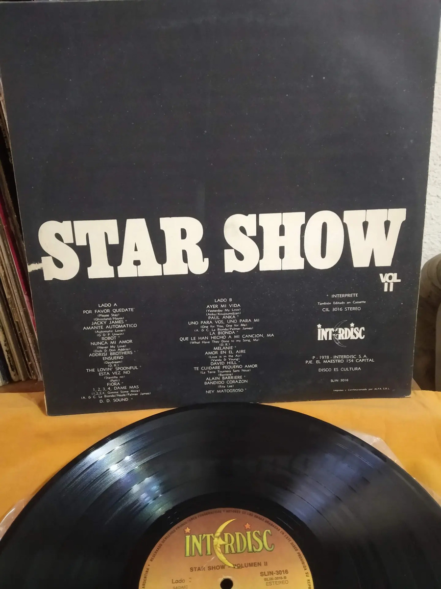 Varios Artistas - Star Show Vol. 2 - vinilo 1980