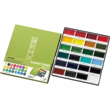 Acuarela Kuretake Gansai Tambi 24 Colores