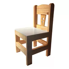 Juego De Dos Silla Para Niños En Madera