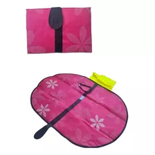 Mudador Cambiador Portátil Plegable Impermeable Bebé Pañales Color Rosa