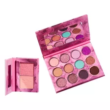 Set Paleta De Sombras Y Rubor Sinless Beauty Peony Addiction