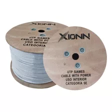 Cable Utp Siames Cat 5e Interior Rollo De 305m