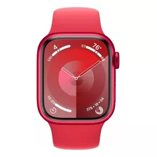 Apple watch Series9 Aluminio Rojo 45mm Correa Rojo