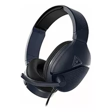 Auriculares Gaming Mic Plegable 3.5mm Jack Azul Oscuro