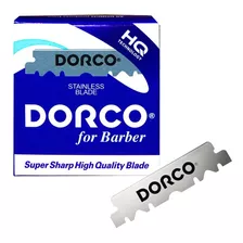 Hojilla Dorco Hq Para Barberos X100 Filos A La Mitad