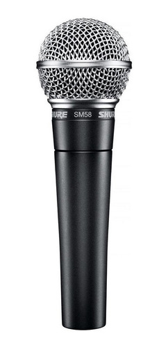 Micrófono Shure Sm Sm58-lc Dinámico Cardioide Gris Oscuro/plateado