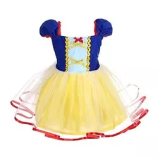 Vestido Elegante De La Princesa Daisy Snow White Vestido De 