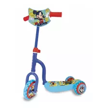 Monopatín Scooter 3 Ruedas Silicona Mickey Niños- Del Tomate