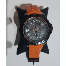 Reloj Pulsera Tommy Hilfiger Malla Naranja