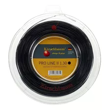 Cuerda Para Raqueta Kirschbaum Pro Line 2 1.30mm Color Negra