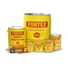 Cemento De Contacto Fortex 101 X 1/2 Lt Cuero Goma Madera