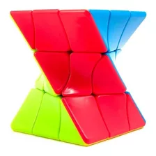 Cubo Mágico Profissional Twisted 3x3x3+ Base De Brinde