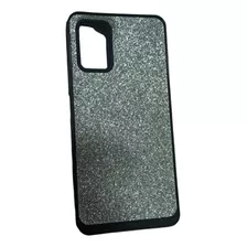 Funda Silicona Flex Brillo Purpurina Para Samsung A02s A03s