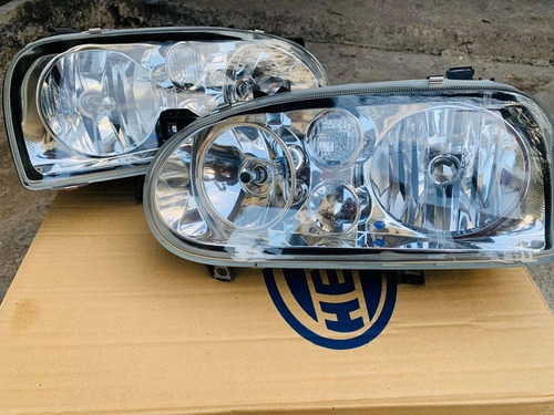 Faros Europeos Vw Golf Gti A3 Tipo A4 Hella Alemanes 2pza Foto 2