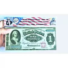 Cédula 1.00 Dólar Silver D 1886 Estados Unidos De América/10