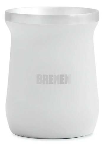 Mate Acero Inoxidable Bremen 7743 Térmico 300 Ml Color Gris Claro 8398