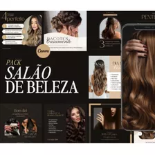 Pack Template Insta Feed Canva Estética Salão De Beleza