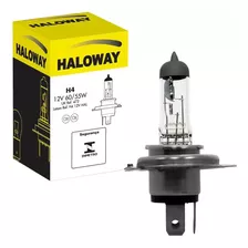 10 Lâmpadas Haloway H4 12 Volts 60/ 55w