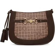 Anne Klein Bolso Bandolera Anne Klein Para Mujer, Espresso