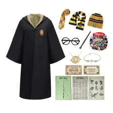 Fantasia De Harry Potter Cosplay Manto Mágico Capa + Gravata
