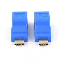 Extensor Hdmi 30 Metros Via 1 Cabo Rede Rj45 Cat5e/6 Cobre