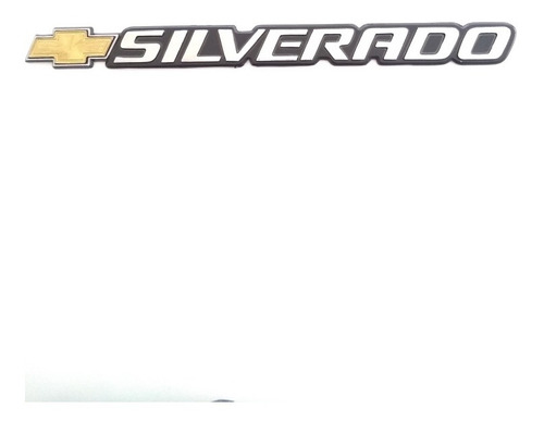 Emblema Trasero Chevrolet Para Silverado 97 Al 03 Foto 2