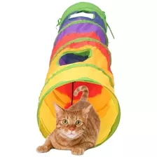 Brinquedo Pets Túnel Labirinto Para Gatos Cães Interativo