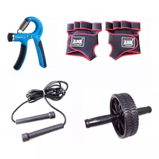 Kit Combo Fitness Treino Presente Papai Mamae Aerobico Muscu