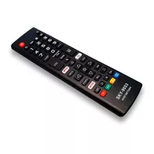 Controle Compatível C/ Tv Smart LG Netflix Amazon Universal