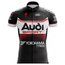 Roupa Para Andar De Bike Camisa Ciclista Audi Sport Mtb Uv