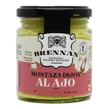 Mostaza De Dijon Brennan Crema Con Ajo X200g