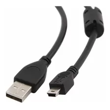 Cable Mini Usb 5 Pines 1.80m C/filtro Mp4 Carga Joystick Ps3