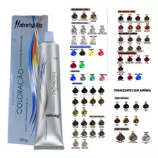 Coloração Profissional 60g - Todas As Cores Tinta De Cabelo