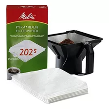 Papel De Filtro Pirmide Melitta 100 Hojas Pa202s (importacin