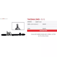 Caja De Direccion Tacoma 4x2 2005-2015 Buje Arriba
