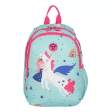 Mochilas Infantiles Saxoline 13 Litros Color Calipso Unicornio