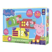 Jogo Educativo Dos Números Peppa Pig Mimo Brinquedos