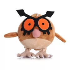 Hoothoot Pelúcia Pokémon 20cm C/ Ventosa Coruja Boneco Brinq