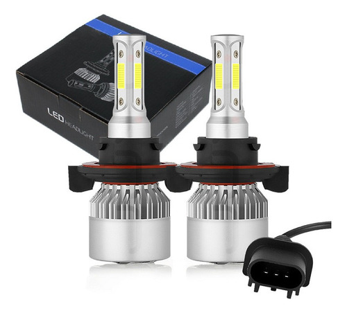 Kit Faros Luz Led H13 30000lm Para Chevrolet Haz Alta/baja