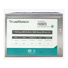 Fuente De Poder Acteck True Basix 500w 24pin 2 S-ata