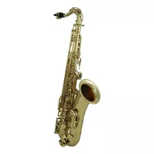 Roy Benson Ts-202 Saxofón Tenor Tono Bb Si Bemol Con Estuche Color Dorado