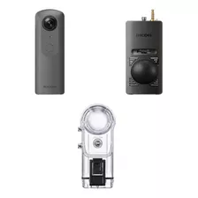 Ricoh Theta V 360 4k Vr Camara Kit Con 3d Microphone And Und