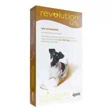 Antipulgas Revolution Para Cães De 5,1kg A 10kg 3 Pipetas
